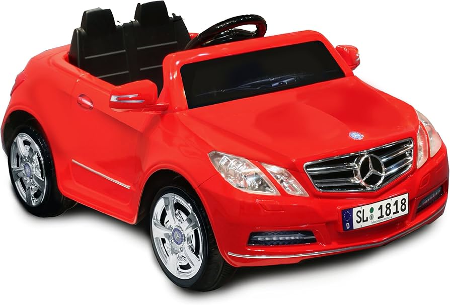 Amazon.com: Kid Motorz Mercedes Benz E550 6V in Red (0770