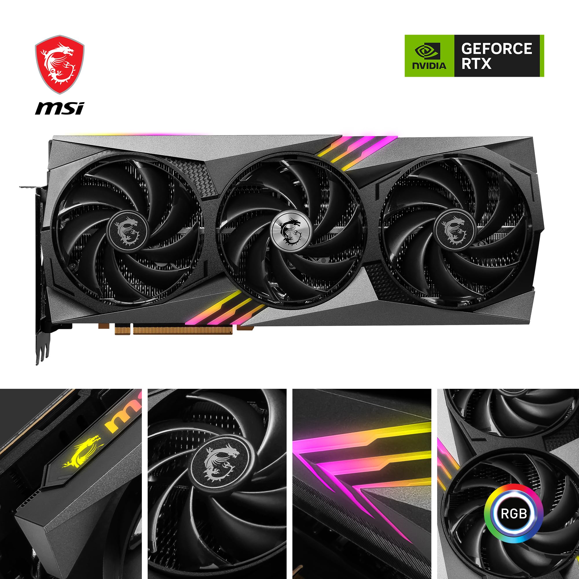 Amazon.com: MSI GeForce RTX 4090 Gaming X Trio 24G Gaming Graphics