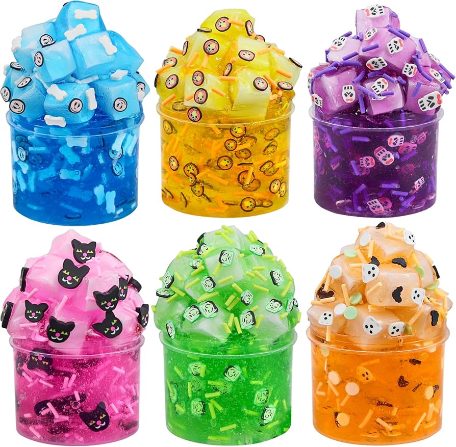 Amazon.co.jp: Funewest ハロウィンクリスタルスライムクリアスライム