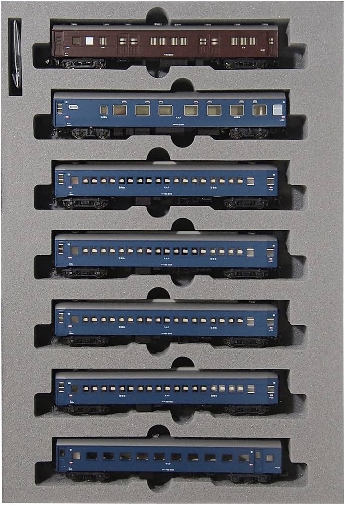 Amazon.co.jp: KATO Nゲージ 寝台急行 つるぎ 基本 7両セット 10-1387