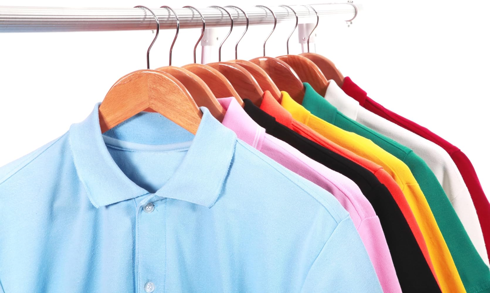 Clothe Co. Mens Short Sleeve Jersey Knit Polo Shirt, Athletic