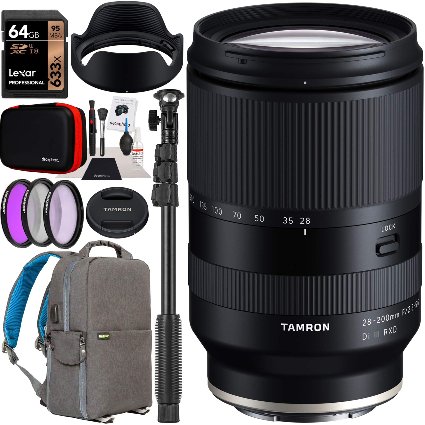 Amazon.com : Tamron 28-200mm F/2.8-5.6 Di III RXD Lens Model A071
