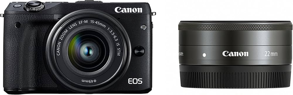Amazon | Canon ミラーレス一眼カメラ EOS M3 ダブルレンズキット