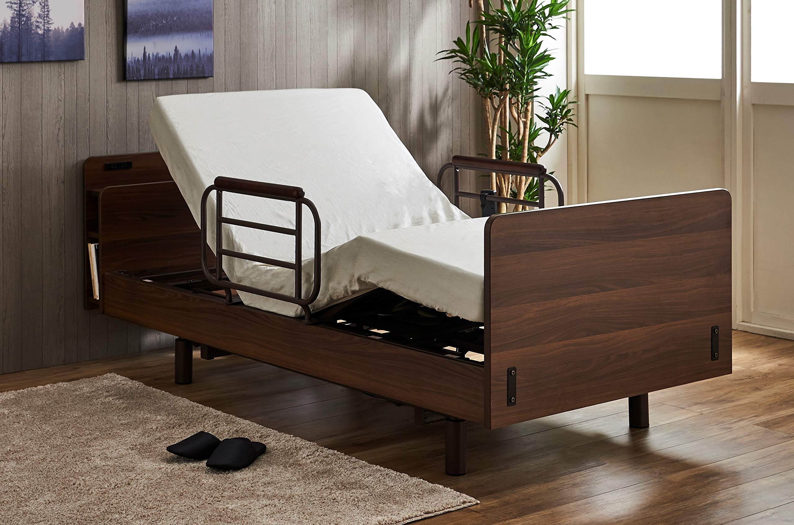 Amazon.co.jp: 開梱設置配送 電動ベッド 介護ベッド 電動 介護用ベッド