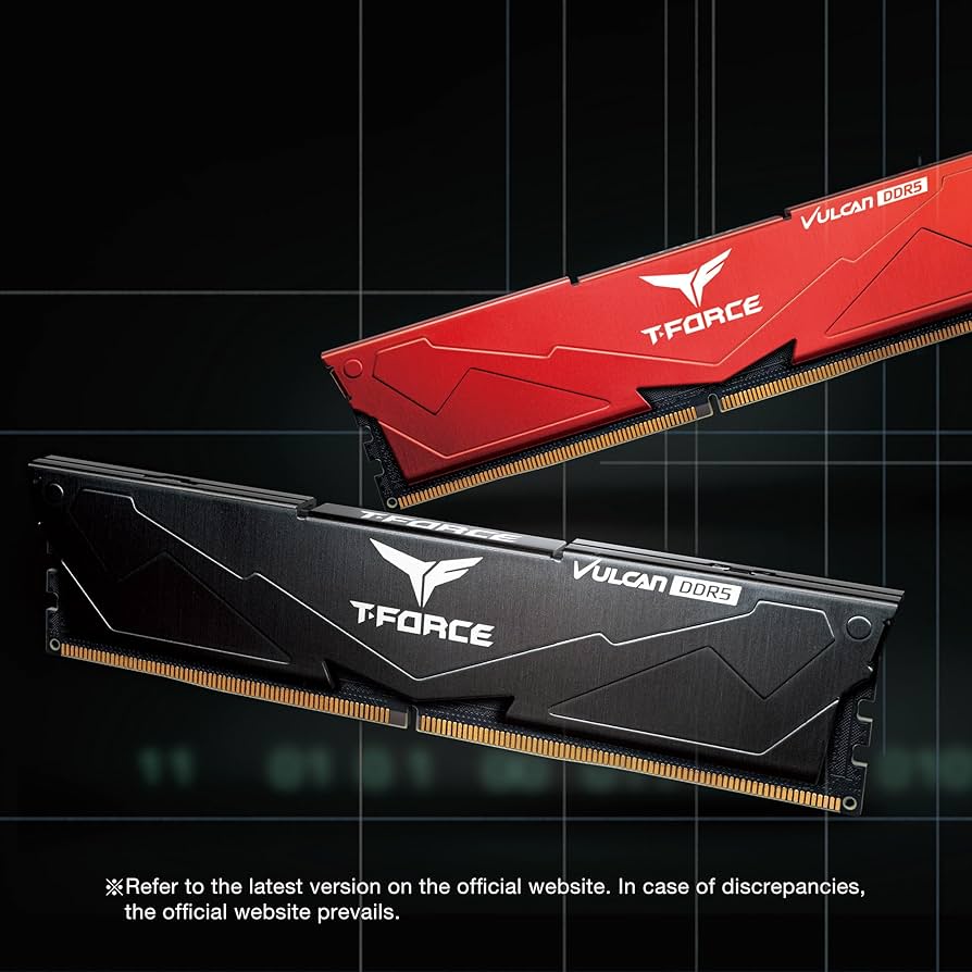 Amazon.co.jp: TEAMGROUP T-Force Vulcan DDR5 32GB (2x16GB) 6000MHz