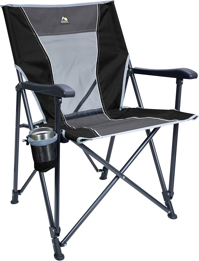 Amazon.com : GCI Outdoor Eazy Chair, Folding Camping Chair for