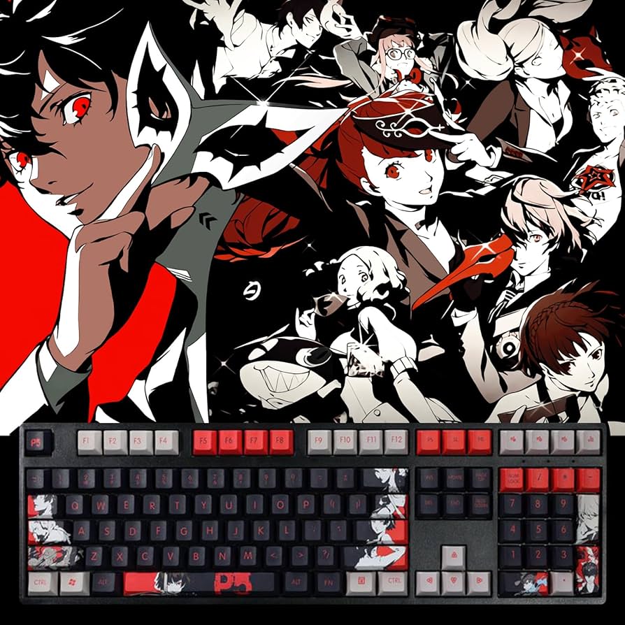 Amazon.co.jp: ペルソナ キーキャップ アルベド キースイッチ 108点