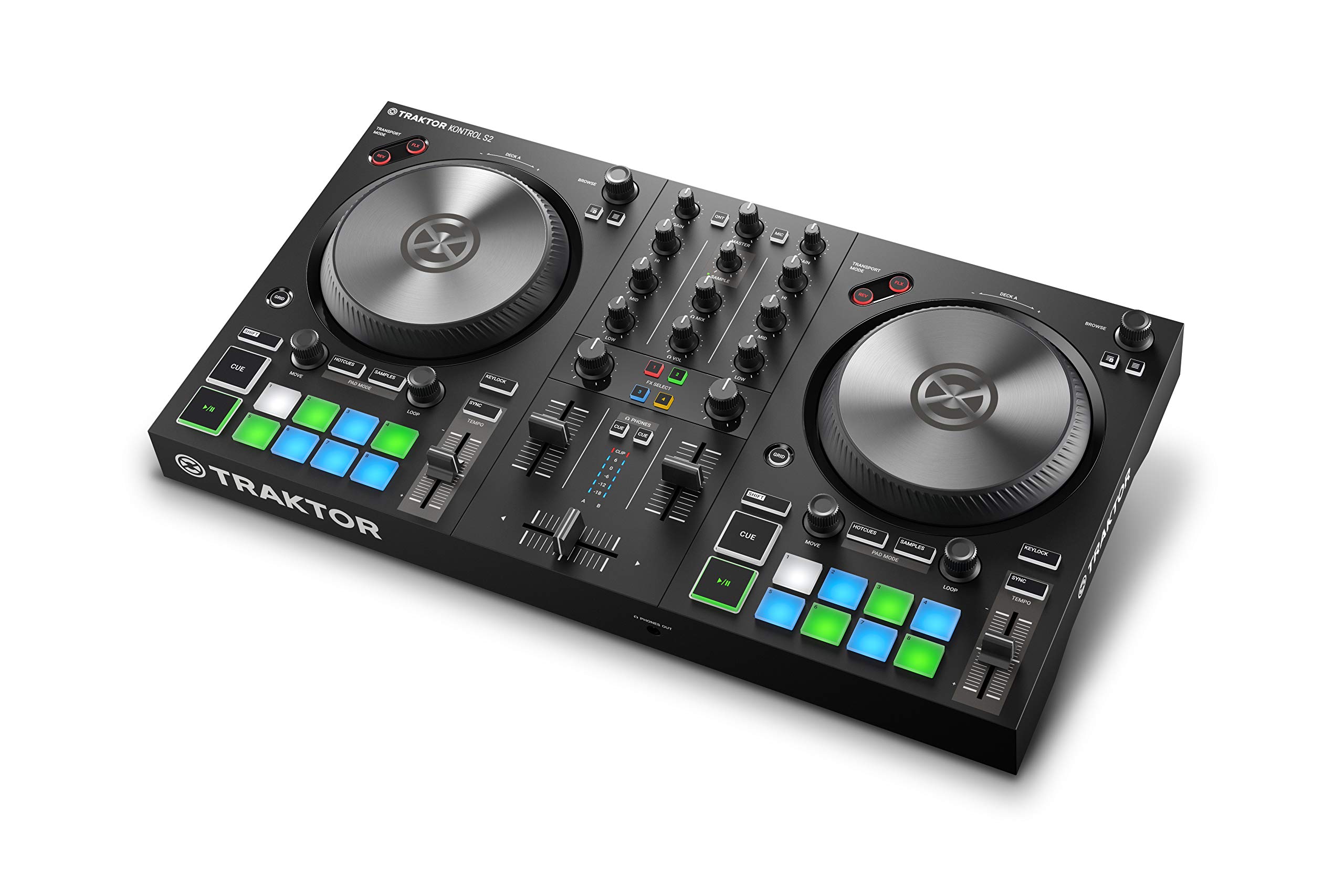 Native Instruments Controlador de DJ Traktor Kontrol S2 Mk3