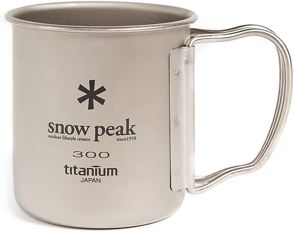 Amazon | スノーピーク(snow peak) チタンシングルマグ 300