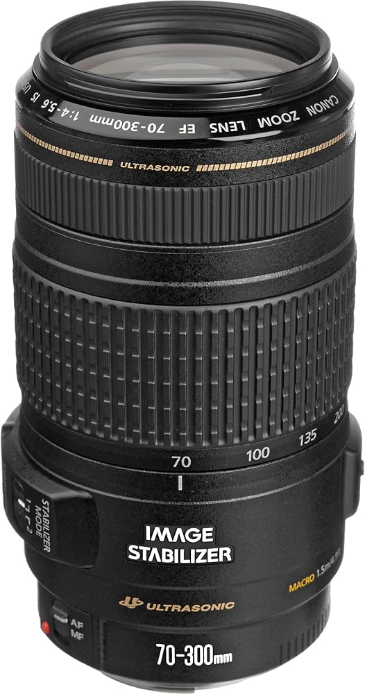 Canon EF 70-300mm f/4-5.6 is USM Lens for Canon EOS SLR Cameras