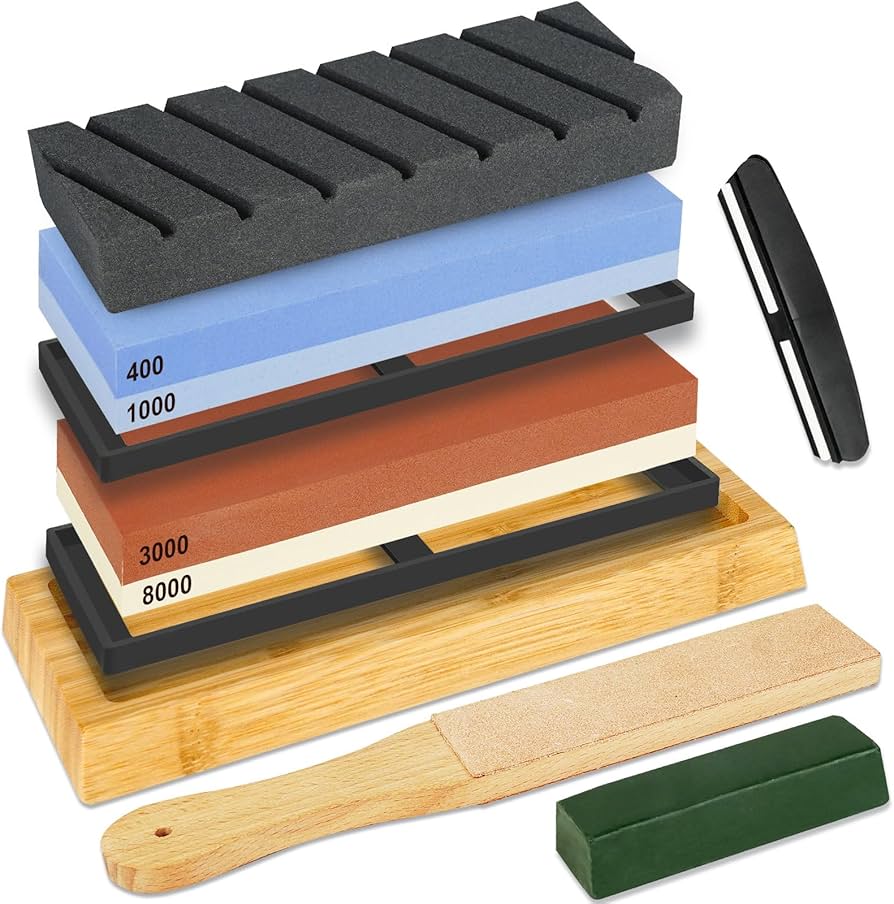 Amazon.co.jp: 【9点セット】砥石 包丁研ぎ石 両面 #400#1000#3000