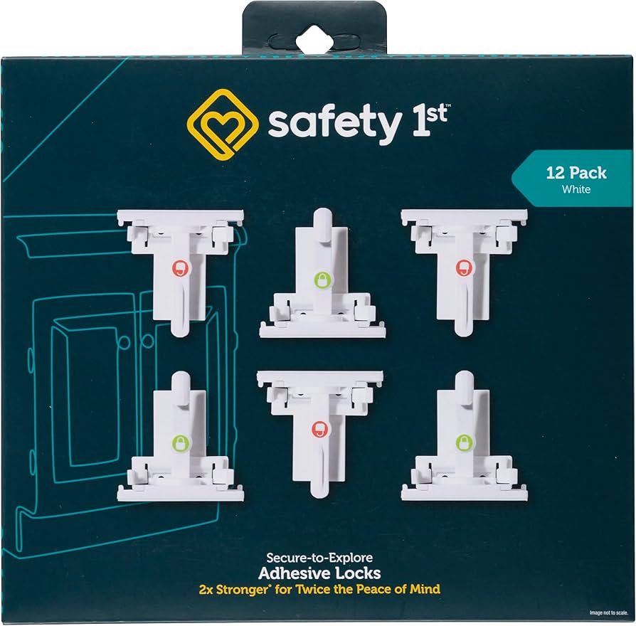 Amazon.com: Safety 1st - Secure-to-Explore Adhesive Cabinet Locks