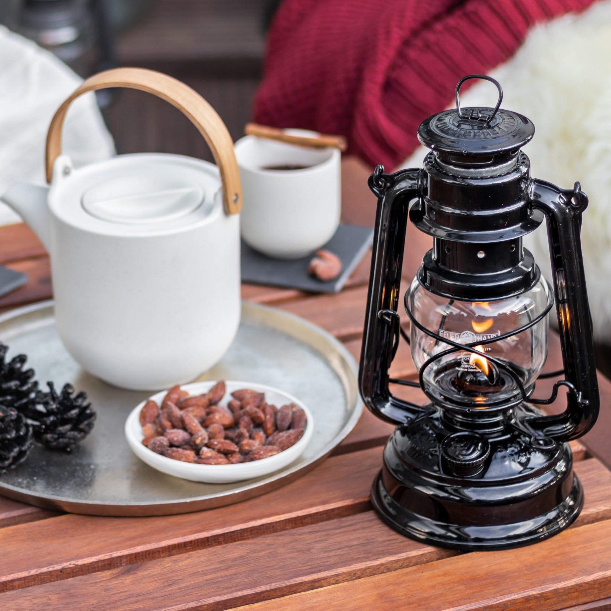 Amazon.com: Feuerhand Outdoor Kerosene Fuel Lantern, German Made