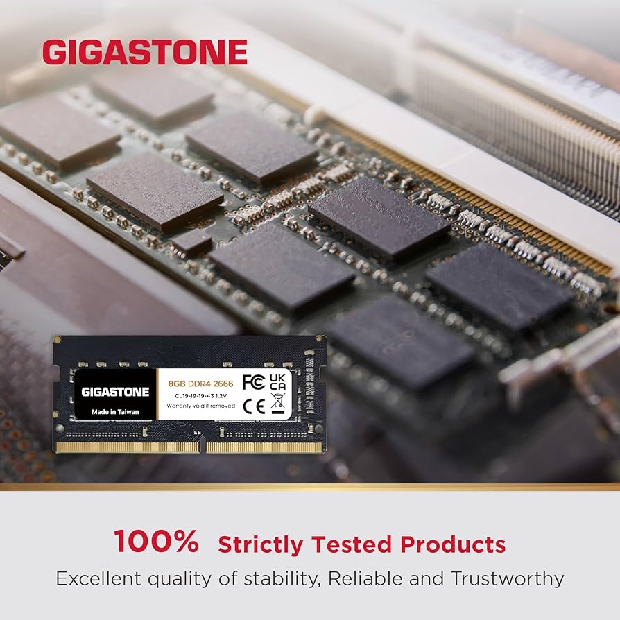 Amazon.co.jp: 【メモリ ノートパソコン専用 DDR4】 GIGASTONE 8GBx2枚