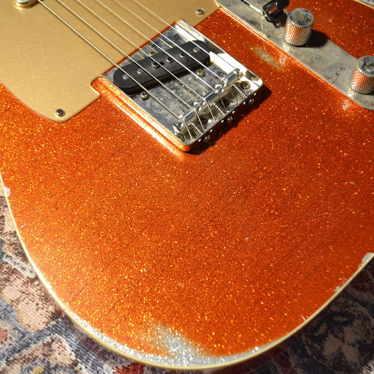 Amazon | RS GUITARWORKS Bakersfield Orange Sparkle M.Head Heavy