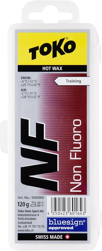 Amazon.com : TOKO NF Hot Ski Wax, Red, 120gm : Sports & Outdoors
