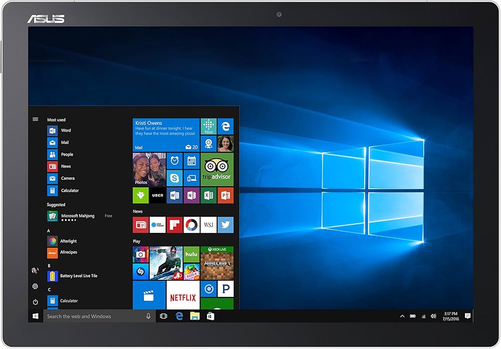 Amazon.co.jp: ASUS 2in1ノートパソコン TransBook グレー T304UA-7200