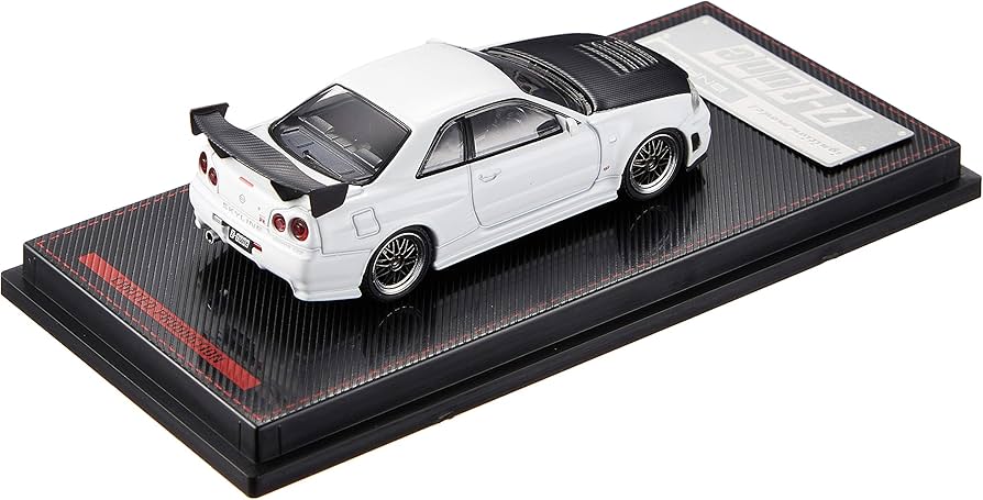 Amazon | ignition model 1/64 ニスモ R34 GT-R Z-tune White 完成品