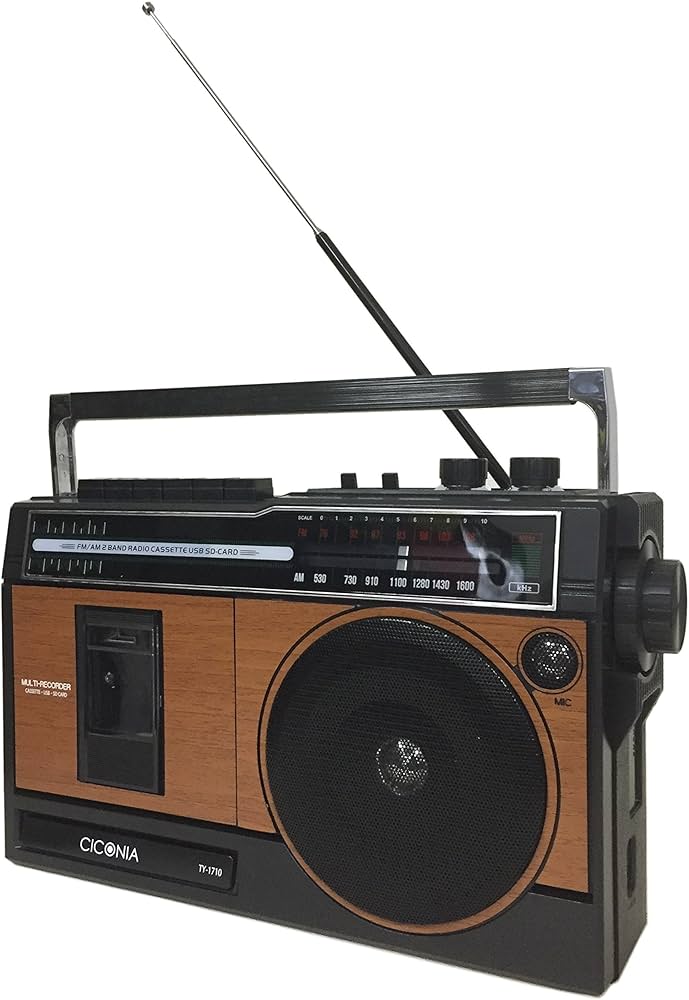 Amazon.co.jp: ラジカセ CICONIA TY-1710 ラジオ/カセットプレイヤー