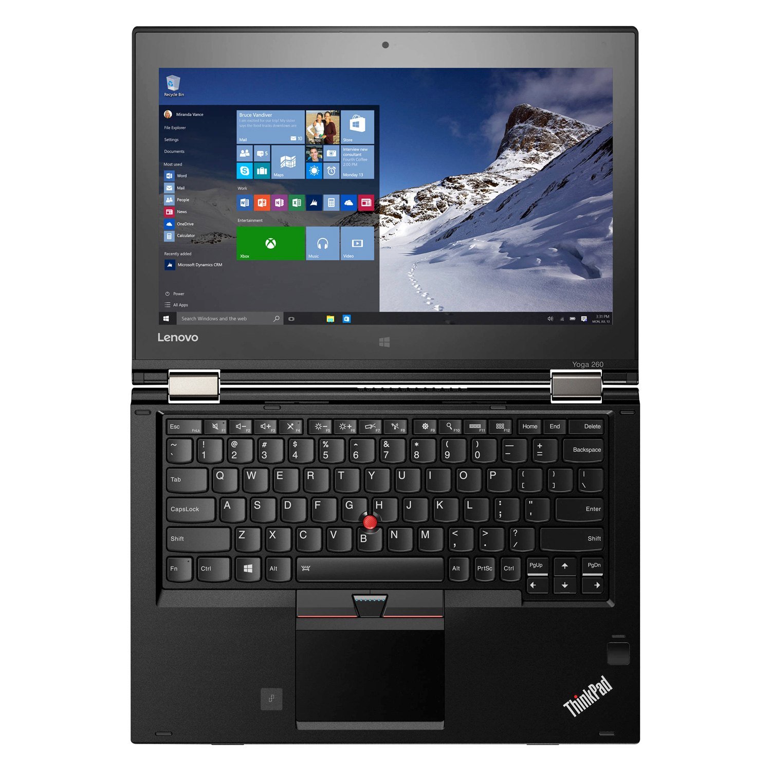 Amazon.com: Lenovo Thinkpad Yoga 260 2-in-1 Laptop (12.5