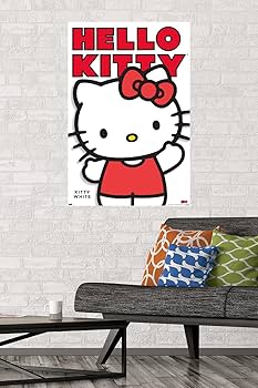 Amazon.co.jp: Trends International ハローキティ - キティ ホワイト