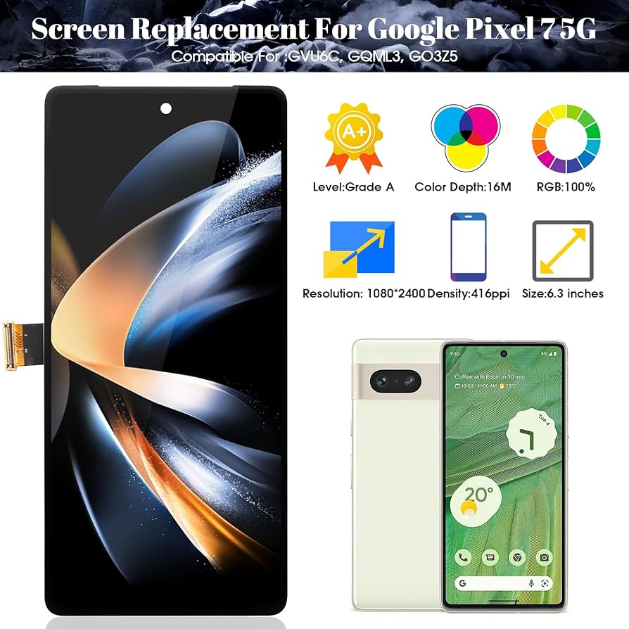 Amazon.co.jp: Google Pixel 7用OLED スクリーン交換 Google Pixel 7