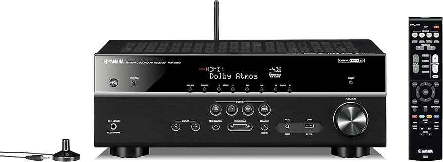 Amazon.co.jp: ヤマハ AVレシーバー RXV583(B) 7.1ch/Dolby Atmos&DTS