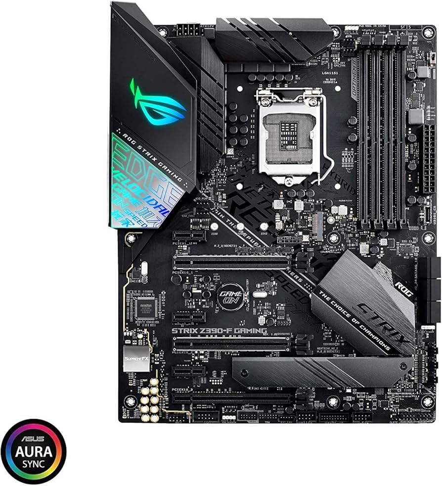 ASUS ROG Strix Z390-F Gaming Motherboard LGA1151 (Intel 8th and
