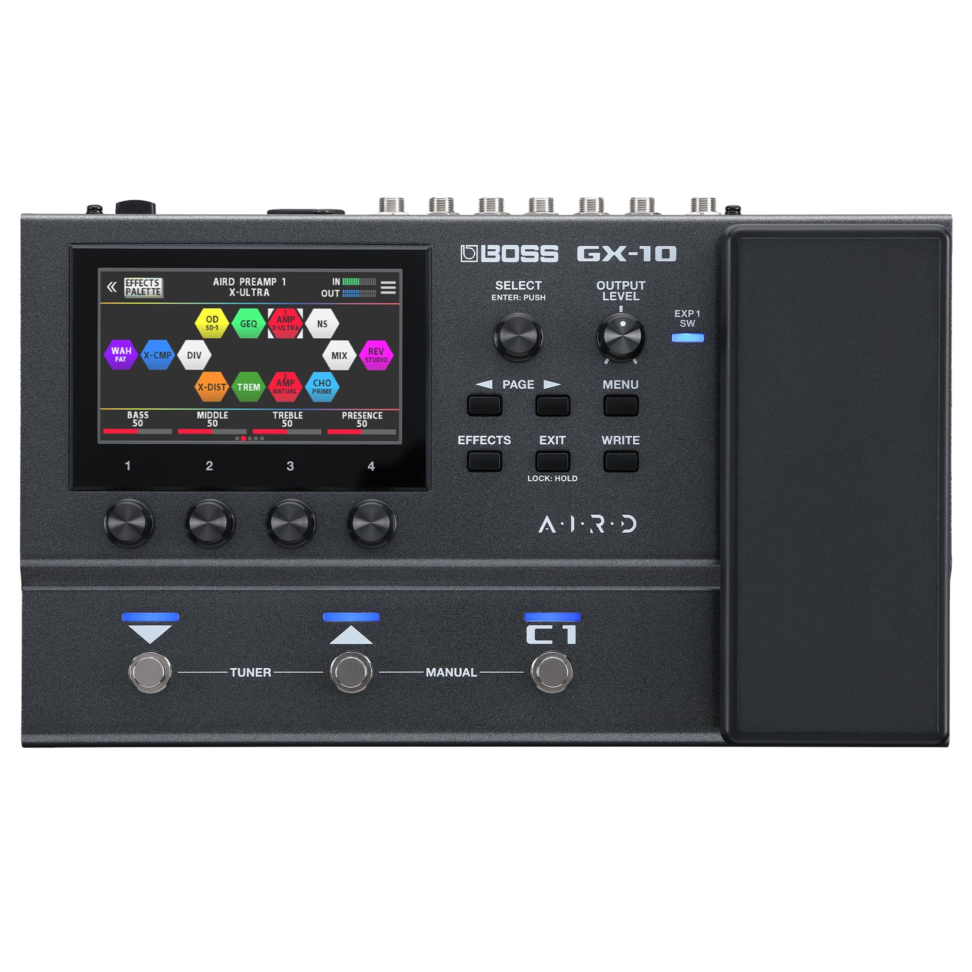 Amazon.com: BOSS GX-10 | Compact Guitar & Bass Effects Processor