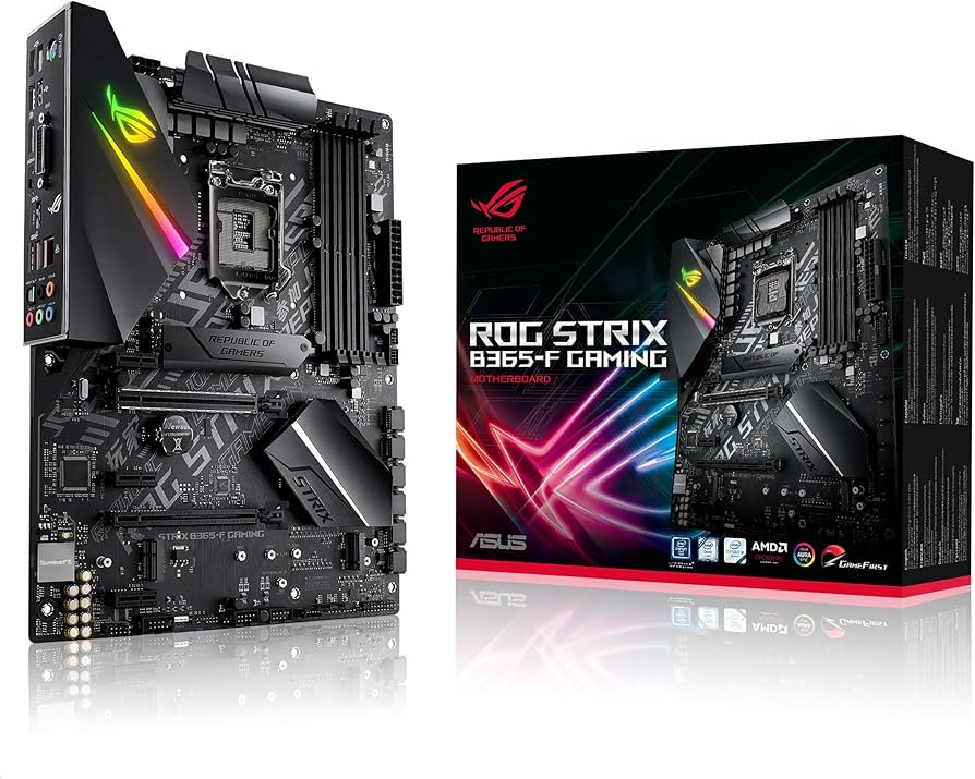 Amazon.com: ASUS ROG Strix B365-F Gaming Support 9th/8th Gen Intel