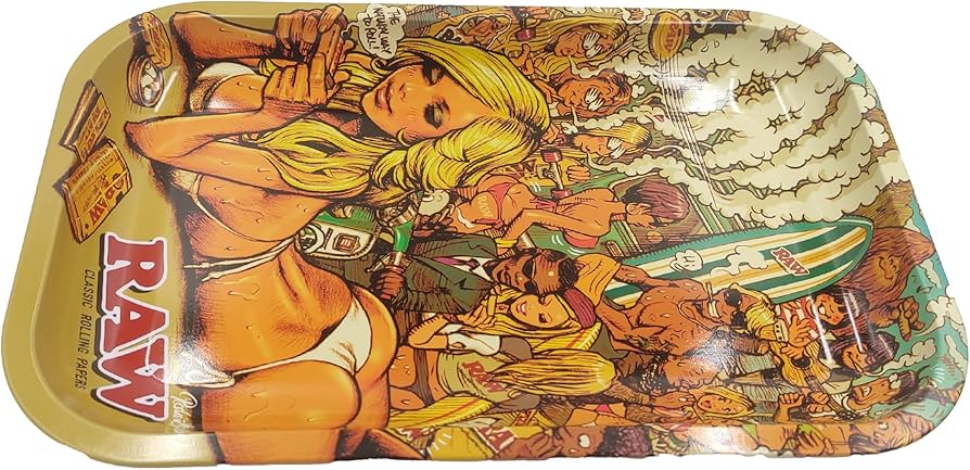 Amazon｜RAW ROCKIN JELLY BEAN SUMMER ROLLING TRAY ロウ ロッキン