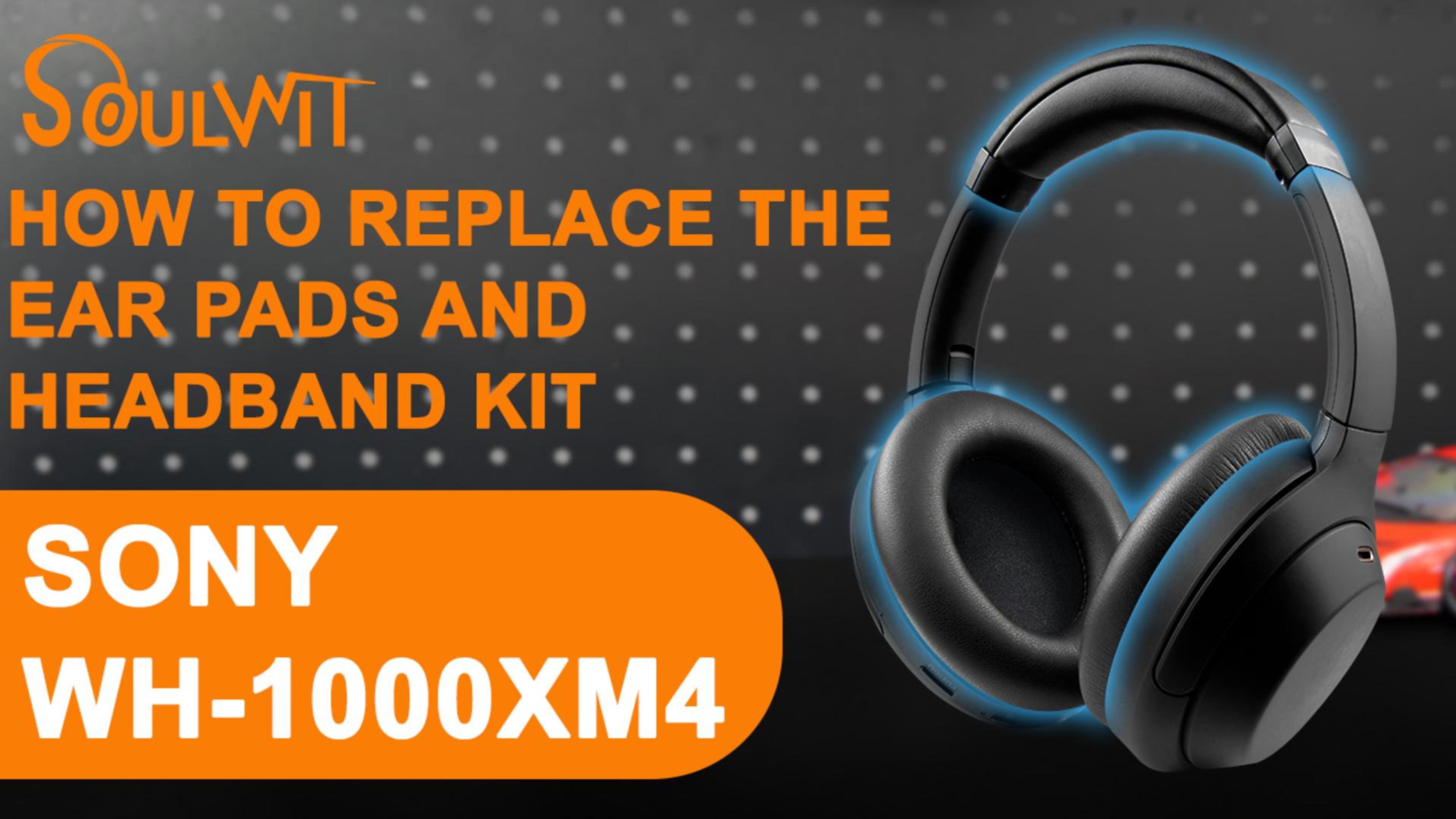 Amazon.com: SOULWIT Ear Pads Cushions + Headband, Replacement Kit