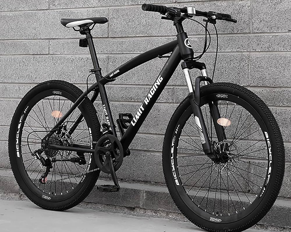 Amazon | 24インチマウンテンバイク-27段変速ーキ-フロントサスマ