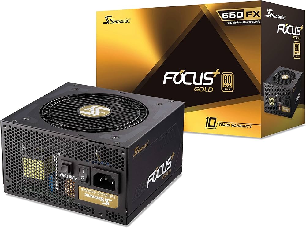 Seasonic SSR-650FX FOCUS Plus Gold 650W (80+Gold, ATX 12V) PSU