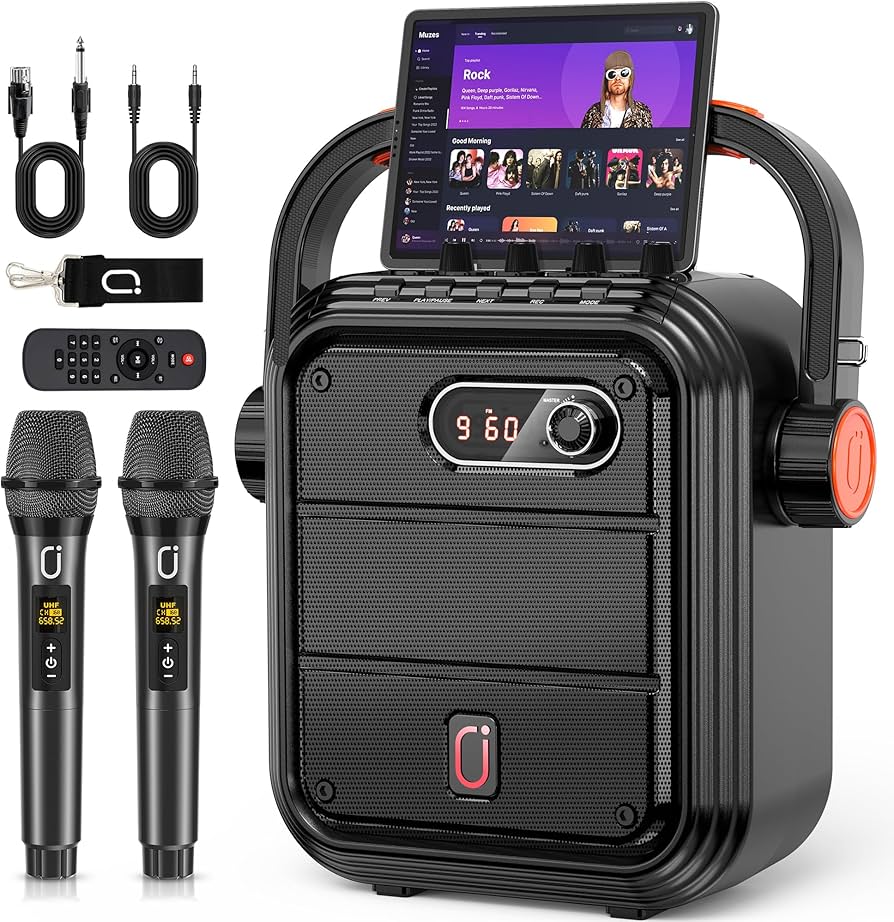 Amazon | JYX ワイヤレスマイク スピーカーセット 拡声器 Bluetooth