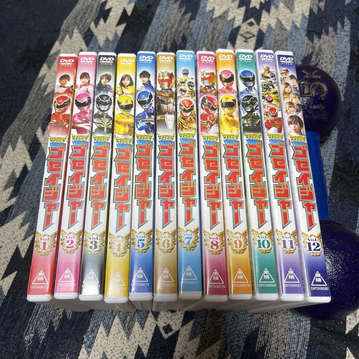 Amazon.co.jp: DVD 天装戦隊ゴセイジャー 全12巻 レンタルアップ品
