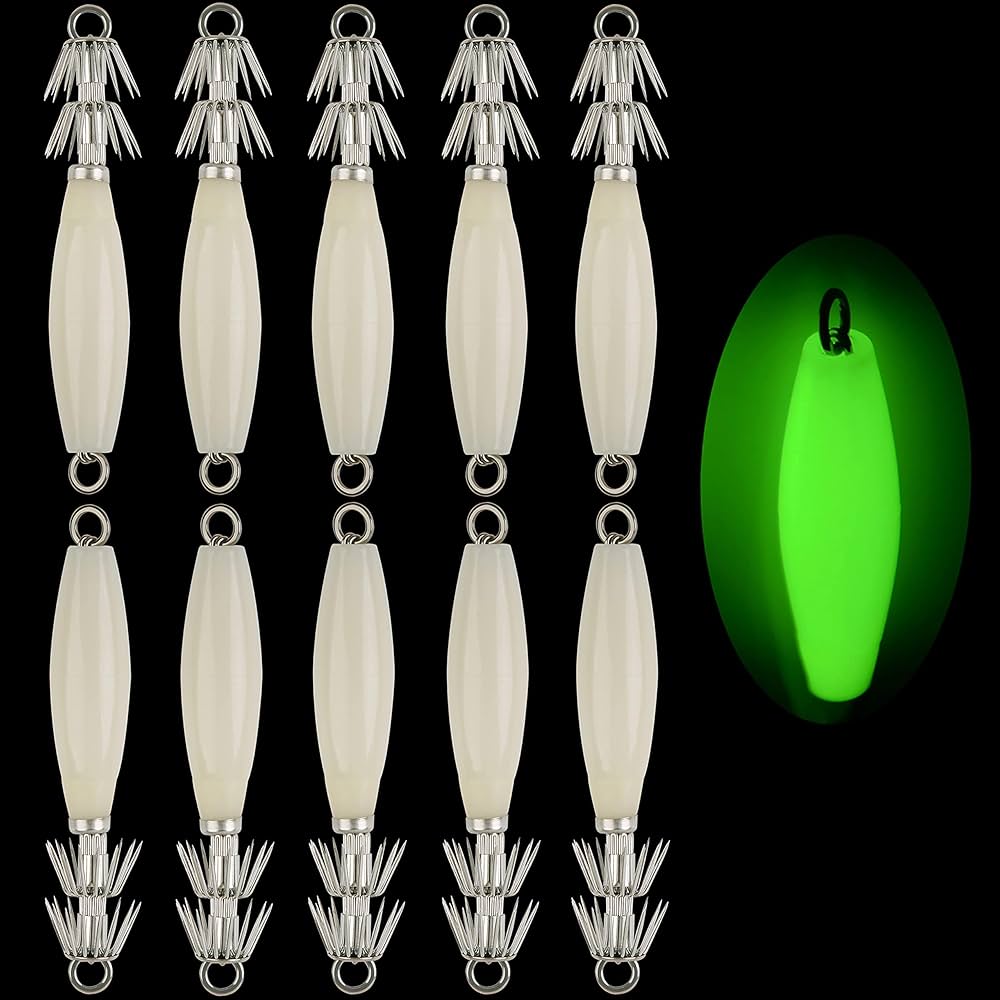 Amazon | イカフック イカメタル スッテ 夜光 浮きスッテ 仕掛け イカ