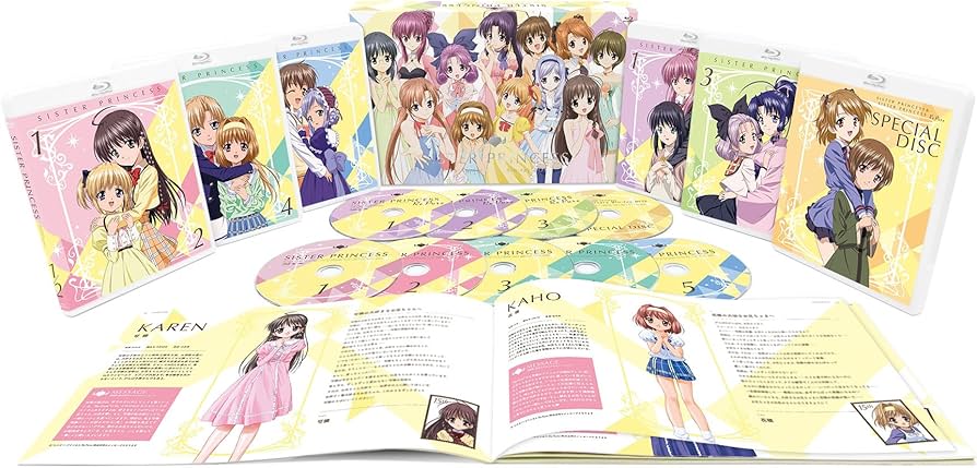 Amazon.co.jp: シスター・プリンセス 15th Anniversary Blu-ray BOX
