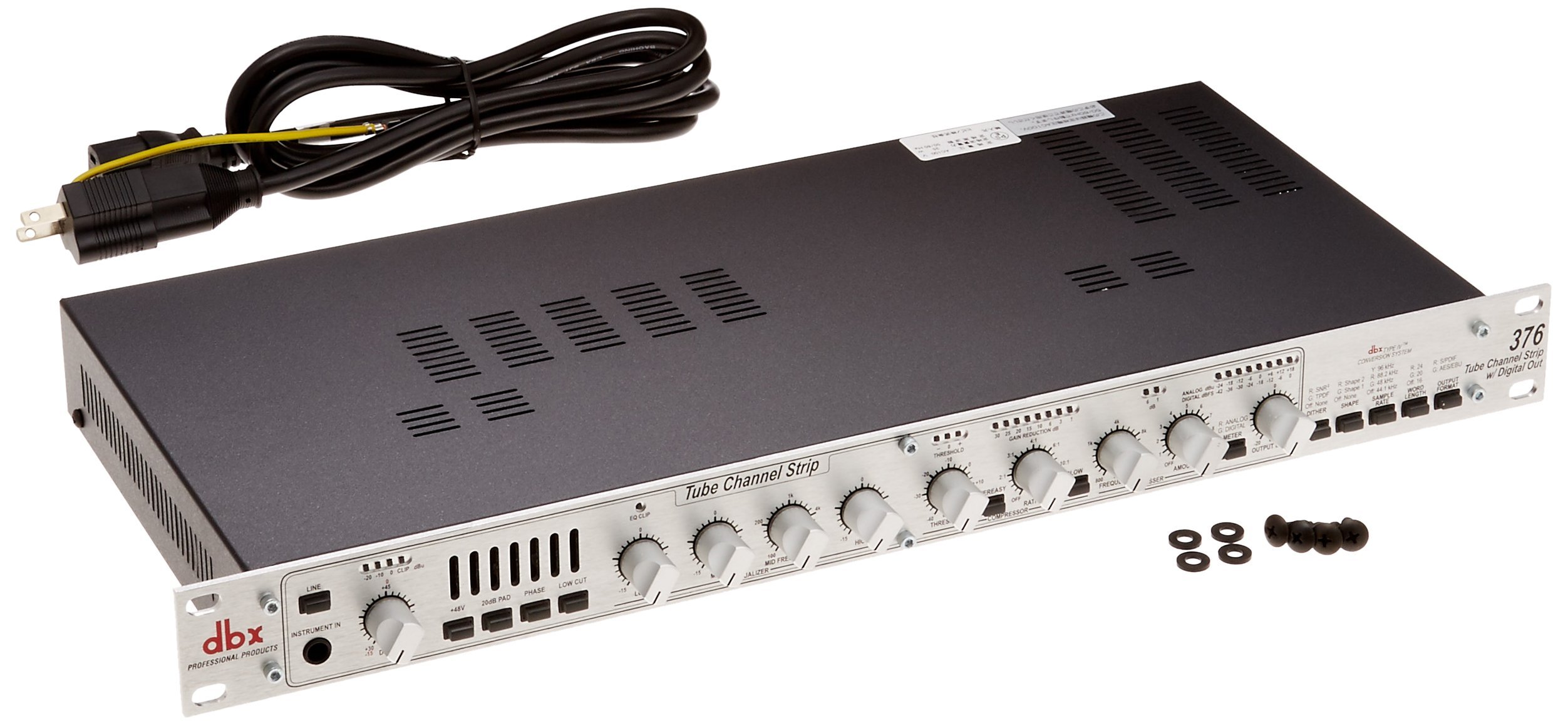 dbx 376 Tube Preamp Channel Strip with Digital Out : Amazon.in