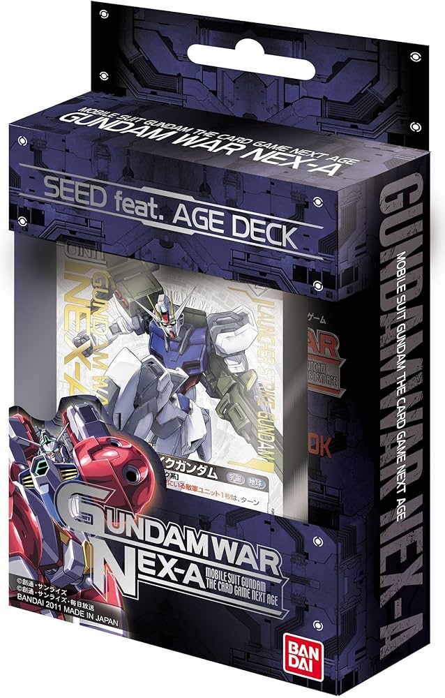 Amazon.co.jp: ガンダムウォーネグザ 構築済みデッキ [SEED feat. AGE
