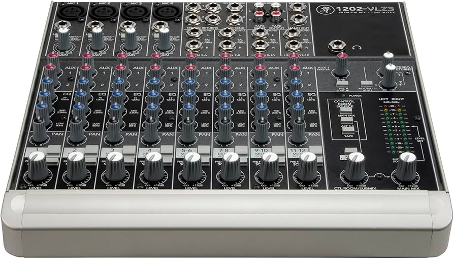 Amazon.com: Mackie 1202-VLZ3 12-Channel Compact Recording/SR Mixer