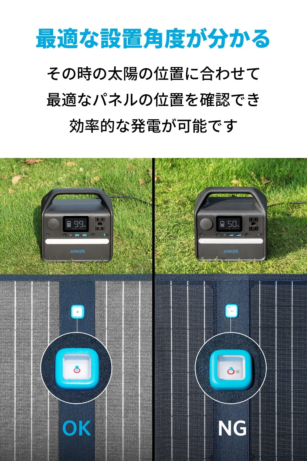 Amazon | Anker 625 Solar Panel (100W) ソーラーパネル 高効率