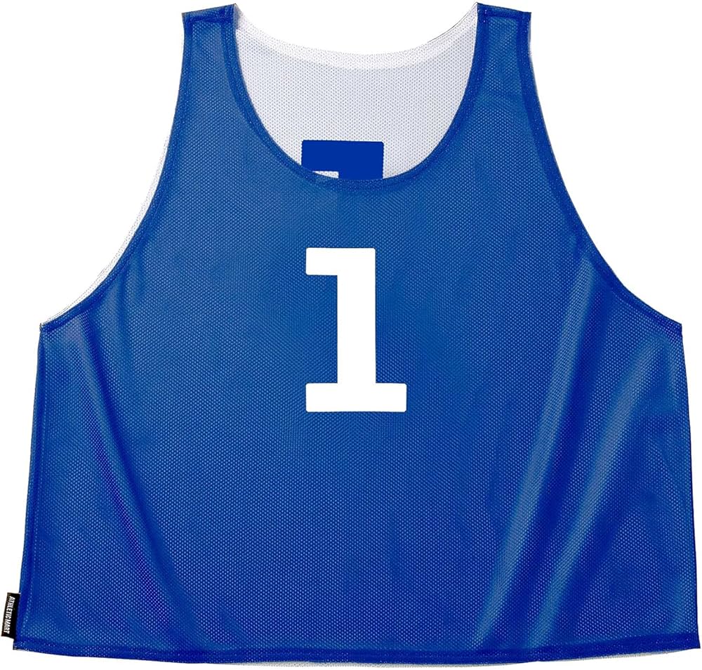 Amazon | ATHLETIC MART ビブス(リバーシブル)1～12番 裏表前後ろ番号