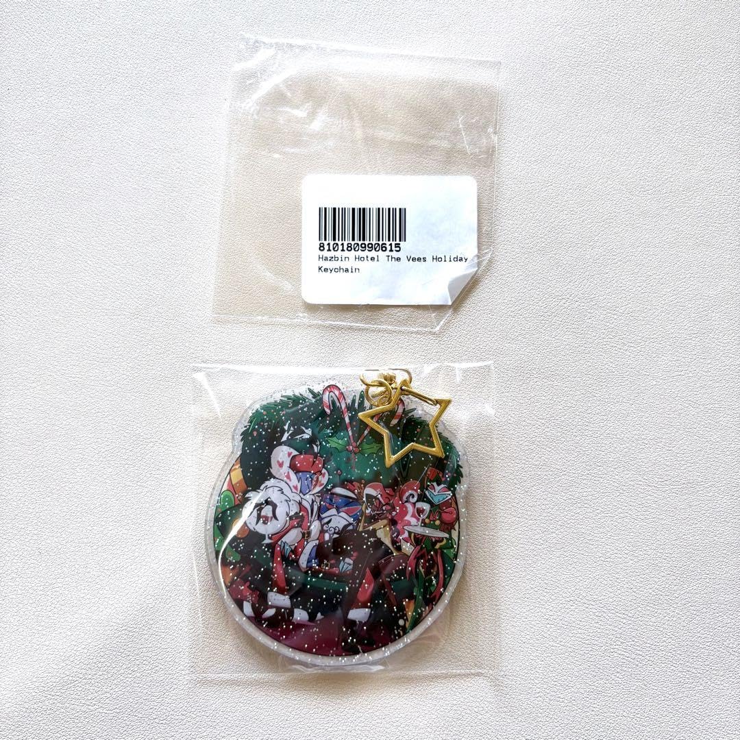 Amazon.co.jp: ハズビン ホテル Vees クリスマス アクリルキーホルダー