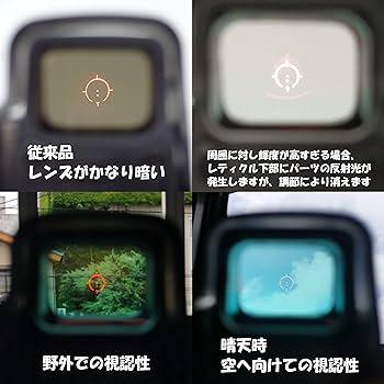 Amazon.co.jp: [AERITH BLACK] 明るい 最新改良レンズ EXPS3 タイプ