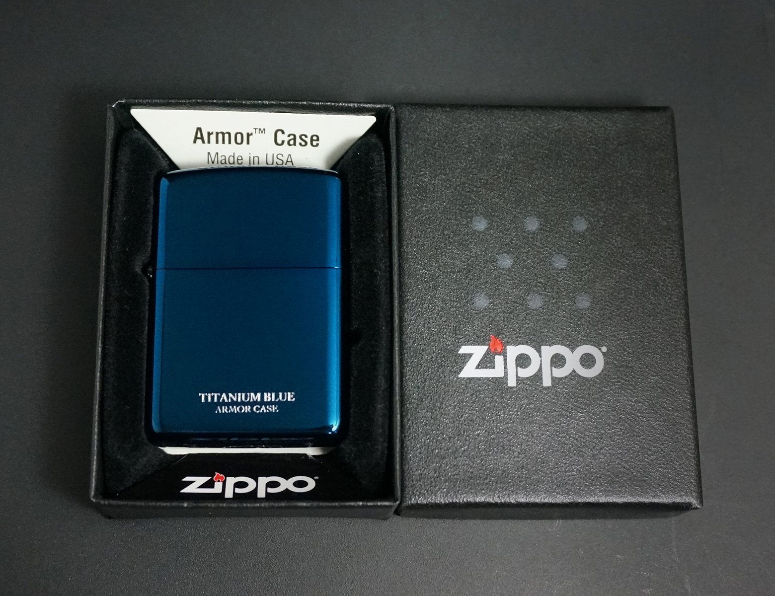 Amazon.co.jp: Zippo 【ジッポー】 ライター UNMIX 162 ブルーチタン