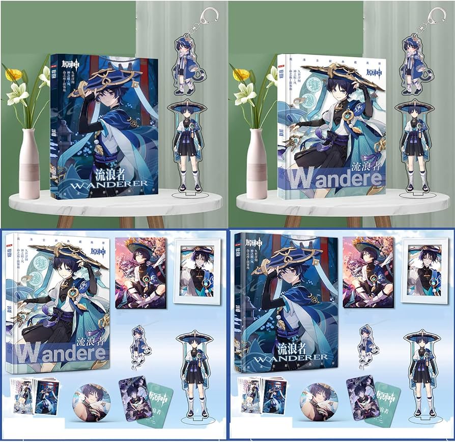 Amazon | 原神げんしんグッズ 福袋 応援箱 スカラマシュ 放浪者