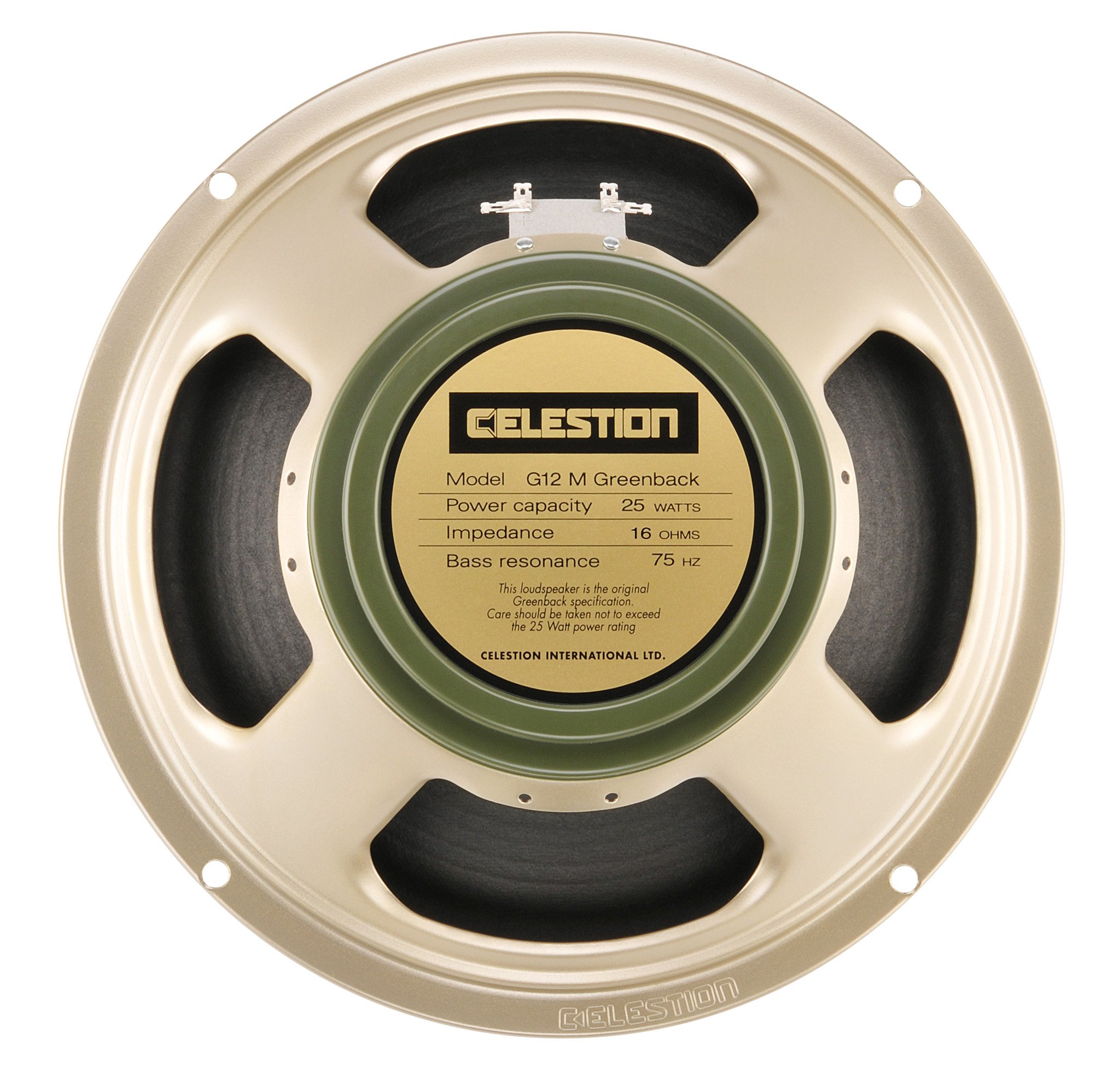 Amazon.co.jp: Celestion G12M グリーンバック 12インチ 25W 16オーム