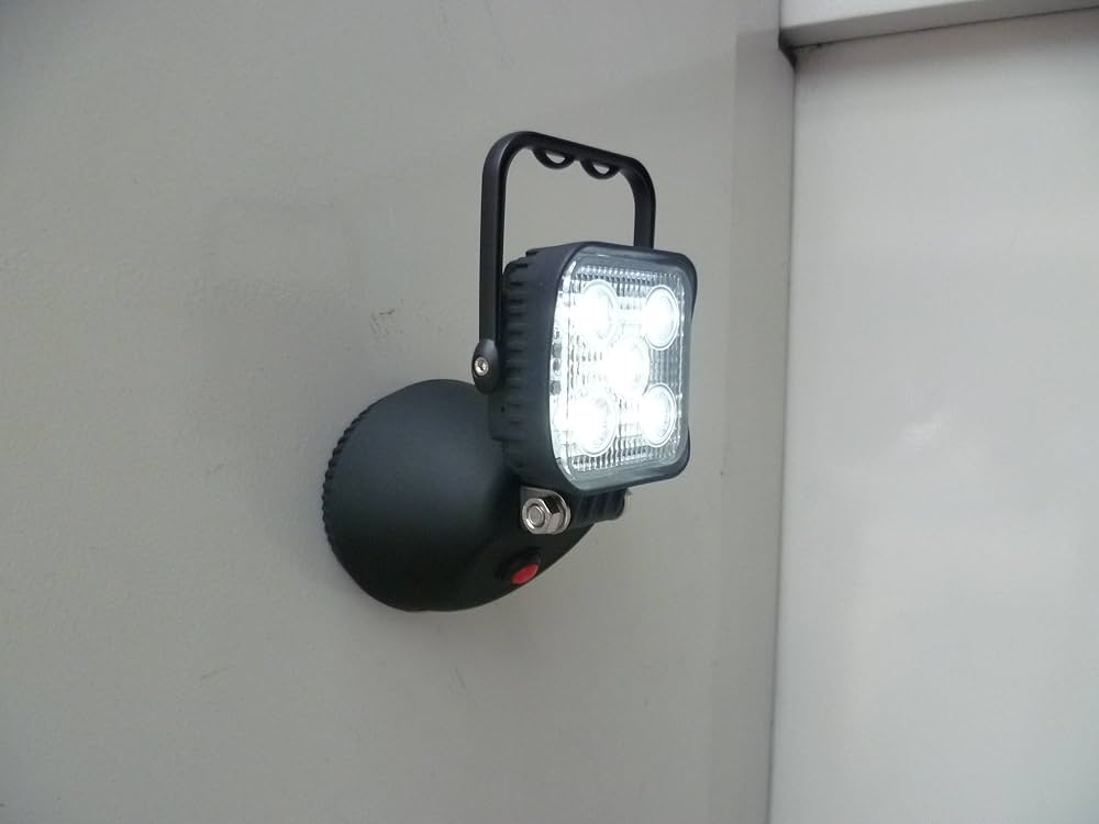 Amazon | 熱田資材 WING ACE ウィングエース LED投光器 充電式サンダー