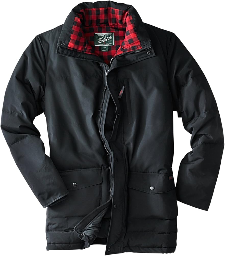 Woolrich Men's Langhorne Jacket, Black, XX-Large at Amazon Men's